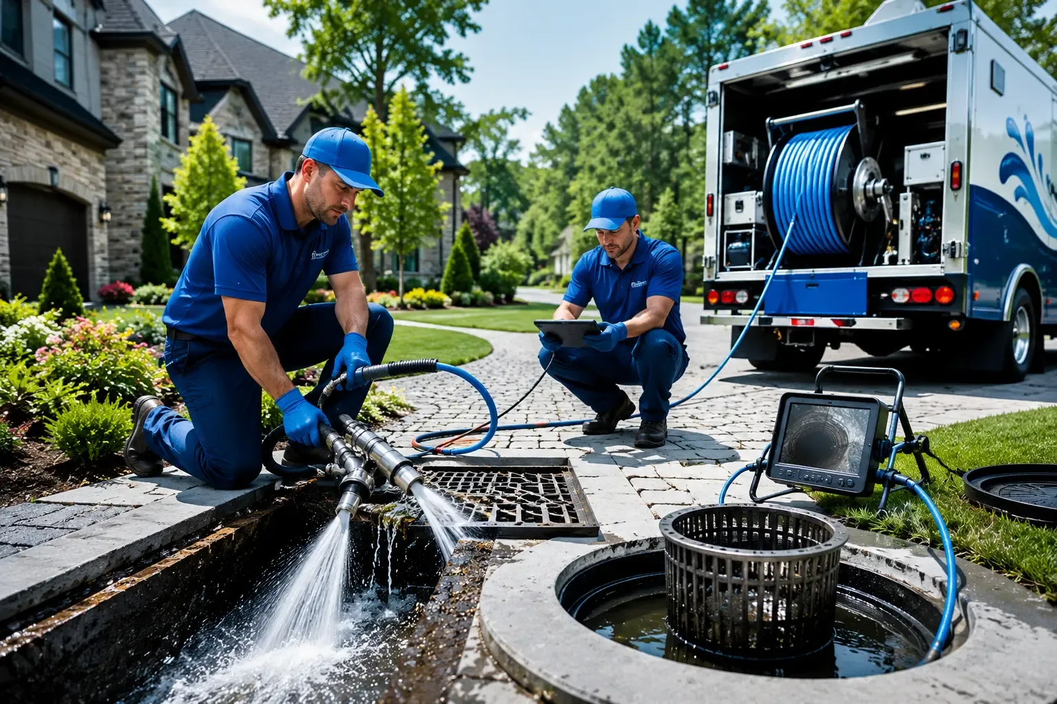 Local outdoor drain cleaning professionals in Viola, DE